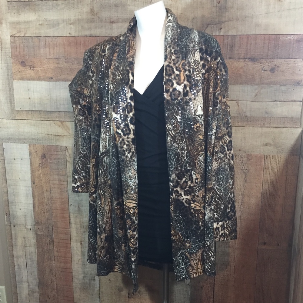 Multi Print Jacket NWT